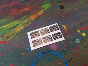 Corgi 479  Commer Film Service Van weather proof Reproduction stickers - Picture 1 of 2