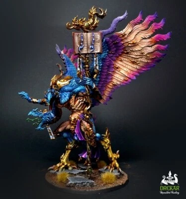 Lord of change tzeentch  ** COMMISSION ** pro painting - Image 1 of 4