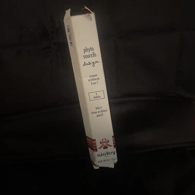 Sisley Photo Sourcils Design 3 in 1 Brow Architect Pencil 2 Chatain 0.007 oz NIB - Image 1 of 2