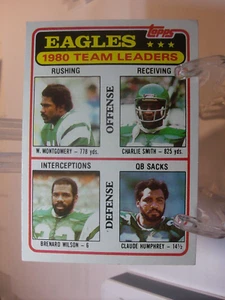 1981 Topps Fußballkarte #507 - Philadelphia Eagles TL, CL (97832) - Bild 1 von 2
