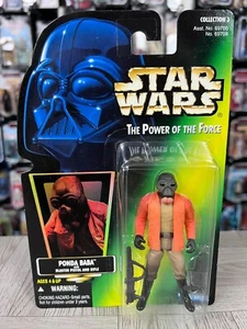 Star Wars - Power of the Force - Ponda Baba - grüne Hologrammkarte - Bild 1 von 2