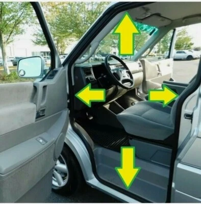 Für VW Transporter T4 Türdichtung Dichtung 7D0837911 / 7D0837912 (L o R) - Bild 1 von 4