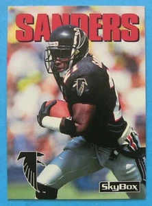 DEION SANDERS, 1992 SKYBOX #100 - Picture 1 of 2