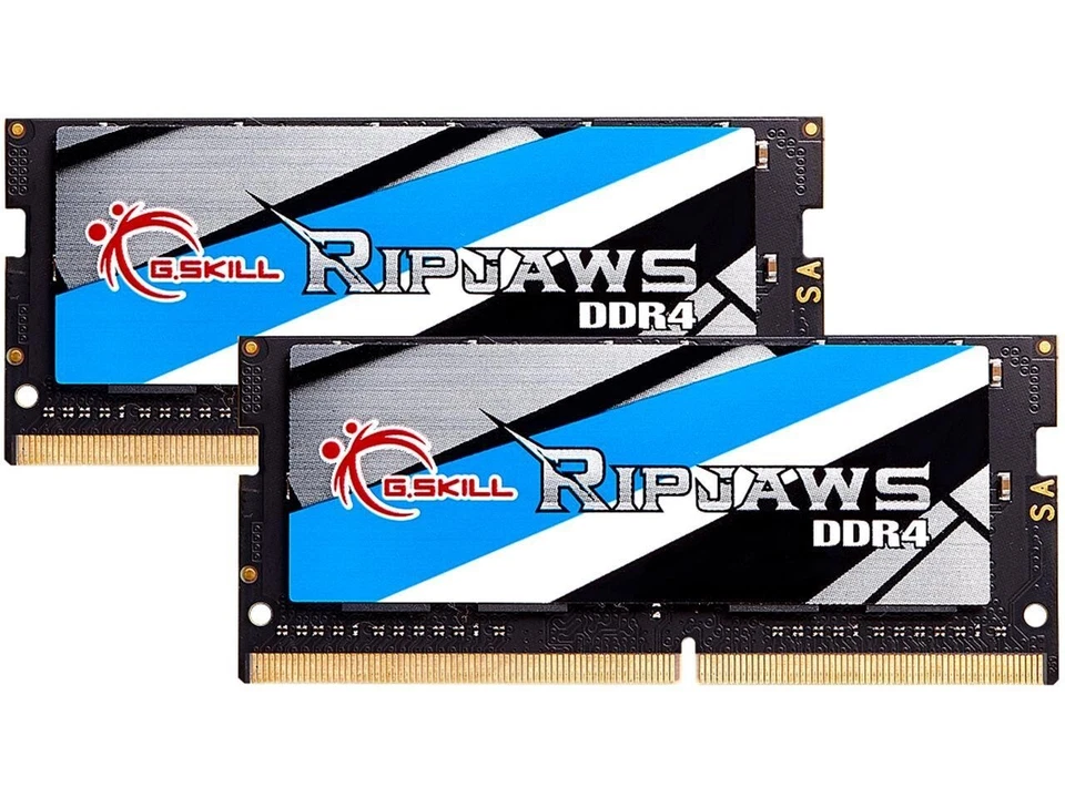 G.SKILL 32GB (2 x 16GB) Ripjaws Series PC4 19200 DDR4 SO-DIMM F4-2400C16D-32GRS - Image 1 of 1