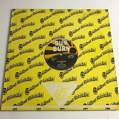 Roy Alton - My Mistake/Please Don't... 12" Reggae Record - SB-D 40 EX/VG+ - Image 1 of 3