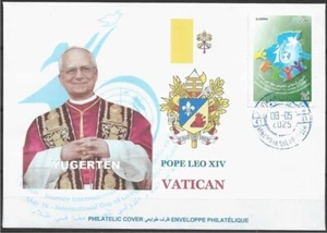 ALGERIA - Cover - Pope Leo XIV - Papa Leone XIV - Pape Léon XIV - Papa León XIV - Picture 1 of 2
