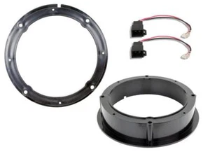 Seat Leon Delantero y Trasero Puerta Adaptador Altavoz Anillos Separadores Kit - Imagen 1 de 1
