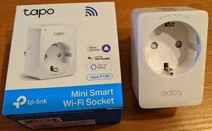 TP-Link Tapo P100/105 Presa Intelligente con Monitoraggio Energia, Smart Plug - Foto 1 di 1