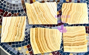 Wholesale Lot 5-6 Pcs Natural Orange Calcite Slab Crystal Healing Energy 3.9-4lb - Picture 1 of 6