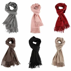 Damen Uni Winter Wolle Schals Damen Extra Large Super Weich Schals Tücher - Bild 1 von 15