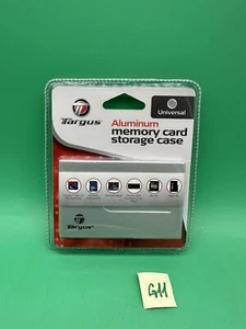 Memory Card Targus Storage Case Wallet Universal - Aluminum  New - Picture 1 of 2
