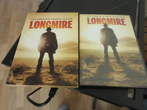 Longmire: Complete Fourth Season 4 (DVD 2015 3-Disc Box Set Slipcover) Detective - Picture 1 of 11