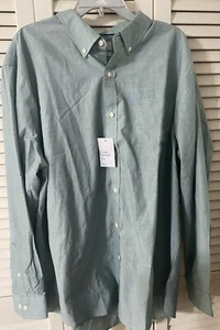 Men's Croft & Barrow® Easy-Care Button-Down Shirt in Classic and Slim Fit XXL - Picture 1 of 3