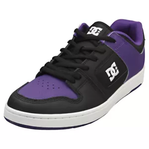 DC Shoes Manteca 4 Mens Black Purple Skate Trainers - 9 UK - Picture 1 of 8