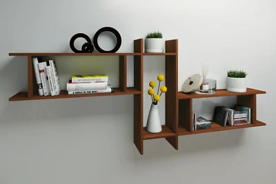 VCM® 3er Wandregal-Set „Sirola Maxi“ · 6 Farben · Bücherregal Buecherregal Regal - Bild 1 von 4