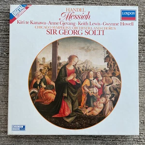 Handel's Messiah / Sir Georg Solti / Chicago Symphony Orchestra & Chorus 2 Tapes - Picture 1 of 6