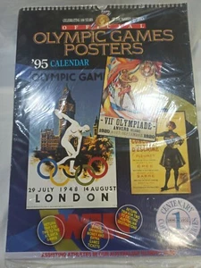 Official Olympic Games Posters (1995) Vintage Calendar. Brand New. Free Postage - Picture 1 of 9