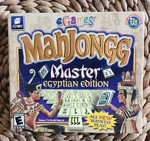 Mahjongg Master Egyptian Edition (PC Game CD) New US Retail Store Edition Sealed - Picture 1 of 2
