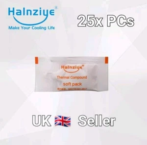 25 x HY410 0,5g Softpack Wärmeleitpaste 0,925 W/m-k für CPU GHD Reparaturen - Bild 1 von 4