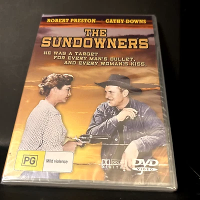 The Sundowners DVD 1950 Stars Robert Preston R0 New Sealed *READ DESCRIPTION* - Image 1 of 4