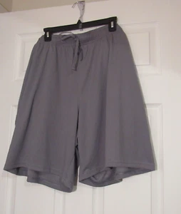 Pantalones Cortos de Gimnasio de Entrenamiento Elásticos de Malla Gris Athletic Works Para Hombres, Talla: 3XL (48-50) - Imagen 1 de 9