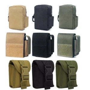 Tactique Molle Sac Universel Holster Fanny Pack Outdoor Sac Ceinture Pouch Bags - Imagen 1 de 24