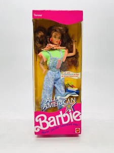 Barbie 1989, All American Teresa Fabriqué en Malaisie NRFB - Imagen 1 de 7