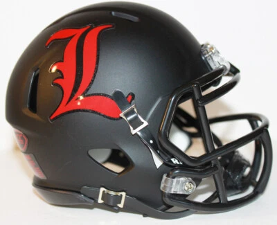 2016 Louisville Cardinals Custom Riddell Mini Helmet vs Duke - Image 1 of 3