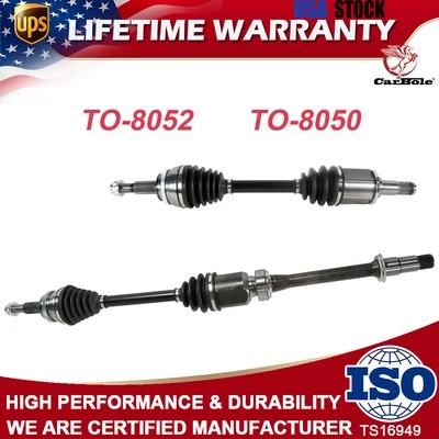 Eje CV delantero izquierdo y derecho para Toyota Camry Solara Highlander Lexus RX330 RX350 Foto 1 de 4