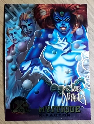 1995 Ultra X-Men Gold Signature Series Card 16 MYSTIQUE. - Image 1 of 3