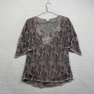 Martina Vidal Venezia кружева чистый Италии сделано Wom M нарядная блузка коктейльное официальный - Изображение 1 из 4