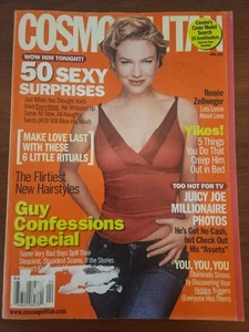 2003 APRIL COSMOPOLITAN MAGAZINE - RENEE ZELLWEGER - FRONT COVER - PB 2211 - Picture 1 of 2