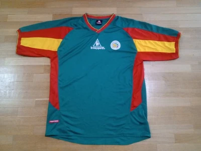 Camiseta de fútbol Senegal 2002 Le Coq Sportif talla XL camiseta de la Copa Mundial de la FIFA Foto 1 de 4