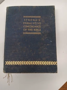 Die erschöpfende Konkordanz der Bibel 1890 von James Strong - Bild 1 von 10