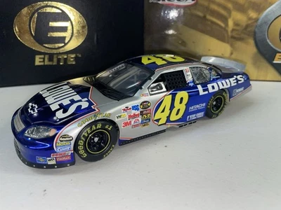 Chevy Monte Carlo Jimmie Johnson #48 Lowes 2005 1/24 color cromo Elite 40/288 Foto 1 de 4