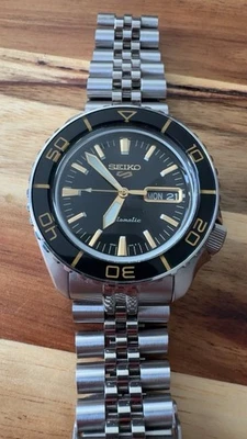 Seiko SRPK99 With Aftermarket islander Milled Jubilee Bracelet! - Image 1 of 4