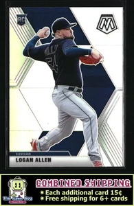 2020 Panini Chronicles Mosaic Prizm Silver #16 Logan Allen Cleveland Indians - Bild 1 von 2