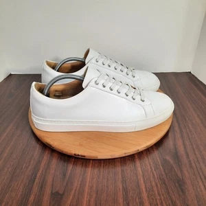 Thursday Premier Everyday Mens Size 11.5 Shoes White Leather Low Top Sneakers - Picture 1 of 11