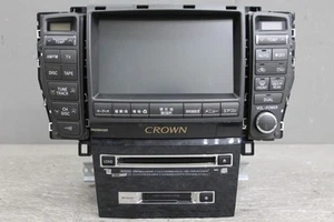 Toyota Crown Athlete GRS182 DVD Navigation 6-CD Changer Cassette OEM Used - Picture 1 of 10