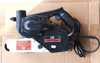 SEARS/CRAFTSMAN BELT SANDER, 4" x 21" Model 315.11782 Ball & Roller Bearings. - image 1 of 4