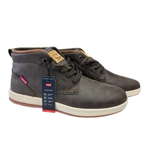 Levi's Goshen 2.0 Imitación Cuero Zapatilla Chukka Botas TALLA 9.5 NUEVAS CON ETIQUETAS - Imagen 1 de 9
