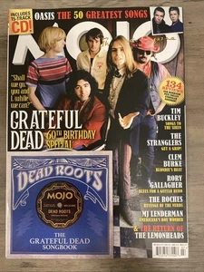 Mojo Magazine Jul 2025 Grateful Dead Oasis Rory Gallagher & Dead Roots 15 Cut CD - Foto 1 di 3