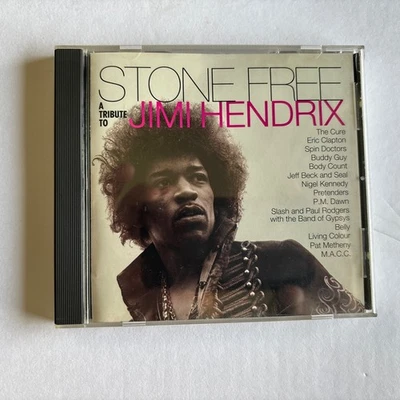 1993 Reprise A Tribute To Jimi Hendrix Stone Free 14 Songs - Image 1 of 3