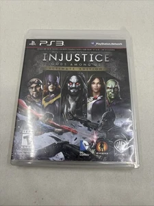 Injustice: Gods Among Us Ultimate Edition (PS3) - Complete in Box - Picture 1 of 5