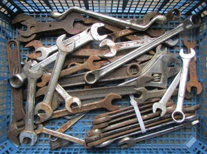 Job Lot of Spanners Mechanics Tools Incl Hercules - Picture 1 of 3