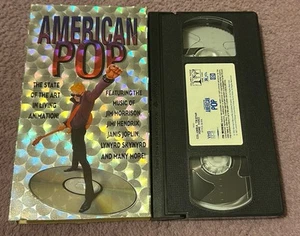American Pop (1997, VHS) Ralph Bakshi 80s Animated Cult Classic OOP TESTED!! - Bild 1 von 5