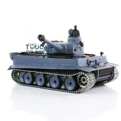 US Stock 7.0 1/16 Henglong 3818 German Tiger I RTR RC Tank W/Smoke Metal Tracks - Image 1 of 4