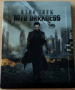 3D/2D+DVD Steelbook Bluray-Edition " Star Trek-Into Darkness " neuwertig Top !! - Bild 1 von 3