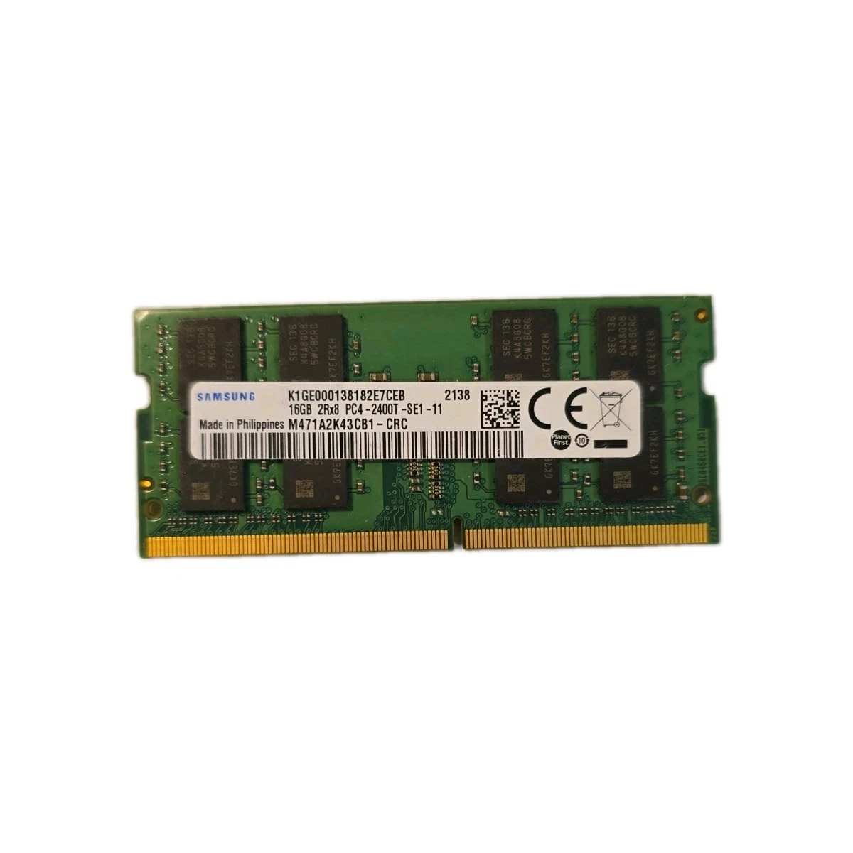 正常動作品DDR4メモリ 32GB(16GB×2)2400Mhz WINTEN 動作保証☆メモリー