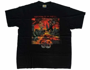Original WWF SummerSlam 1998 Steve Austin Undertaker XL WWE PPV Licensed T-Shirt - Picture 1 of 15